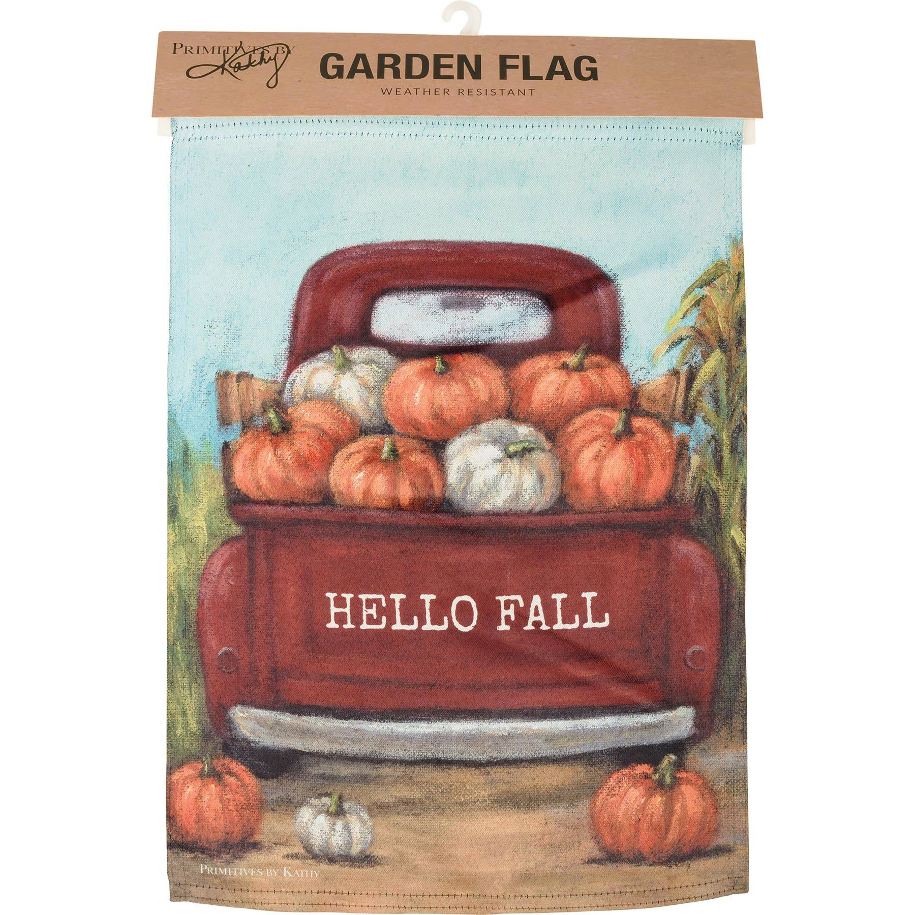 Hello Fall Garden Flag
