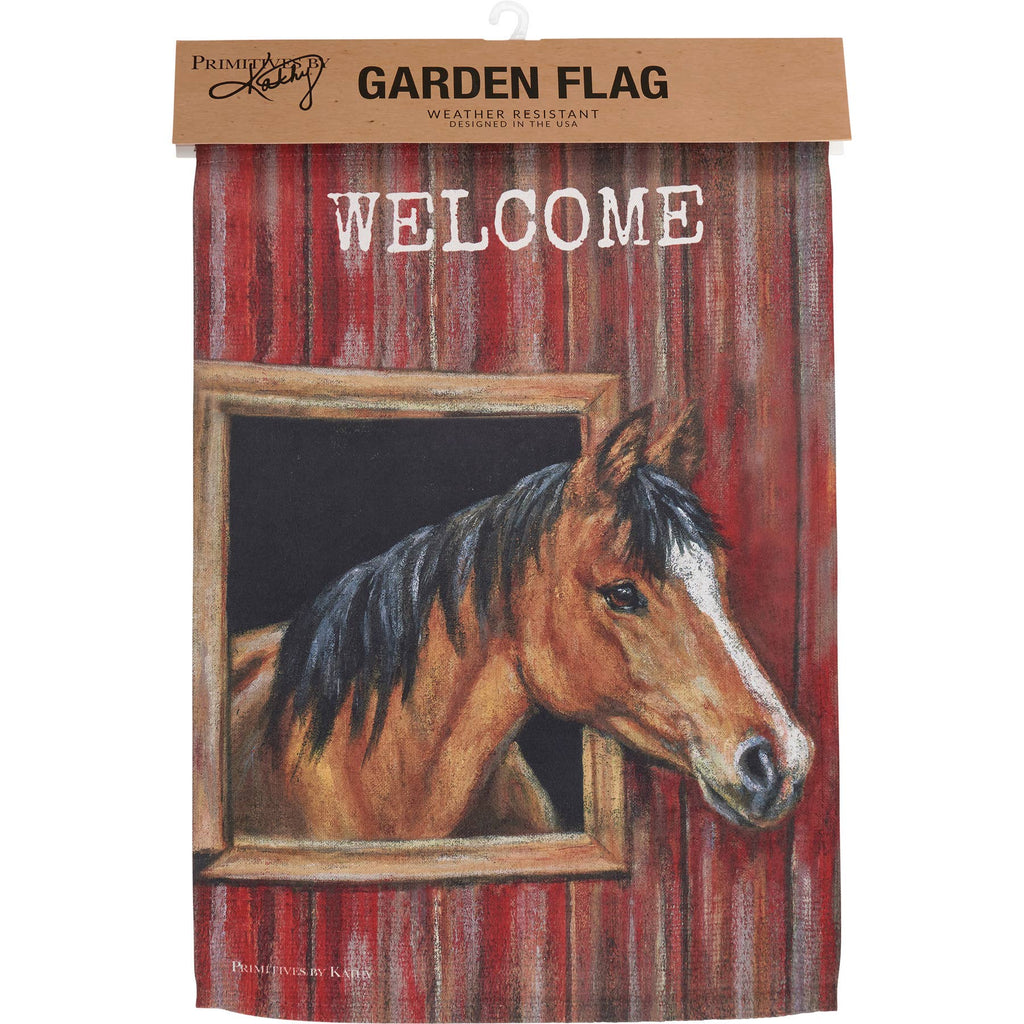 Welcome Garden Flag