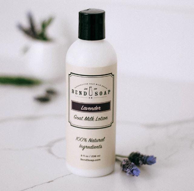 Goat Milk Lotion - All Natural 8oz - By Bend Soap Company