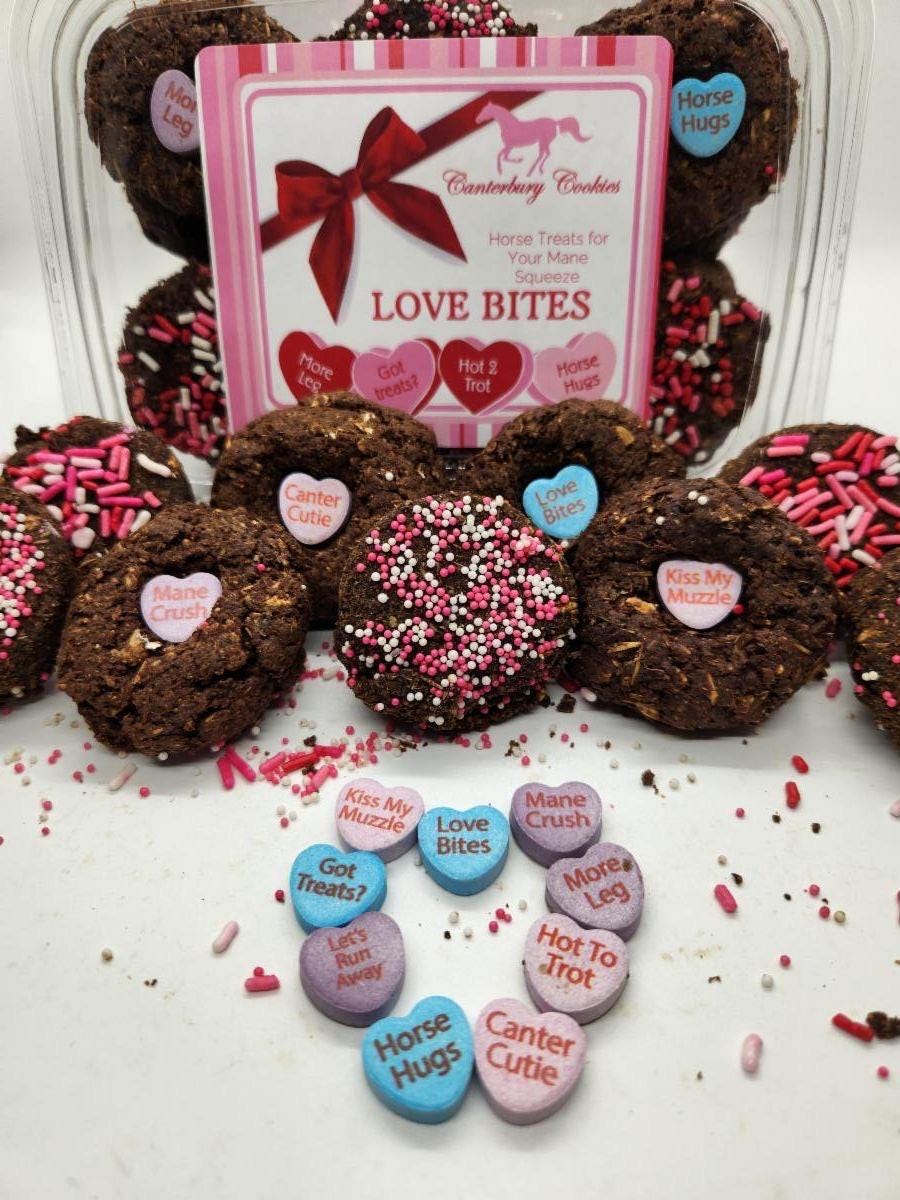 Canterbury Cookies Love Bites Horse Treats