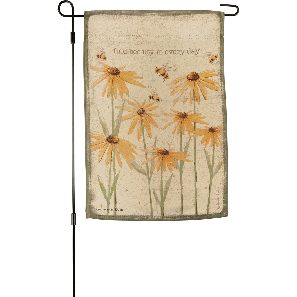 Find Beauty In Every Day Garden Flag