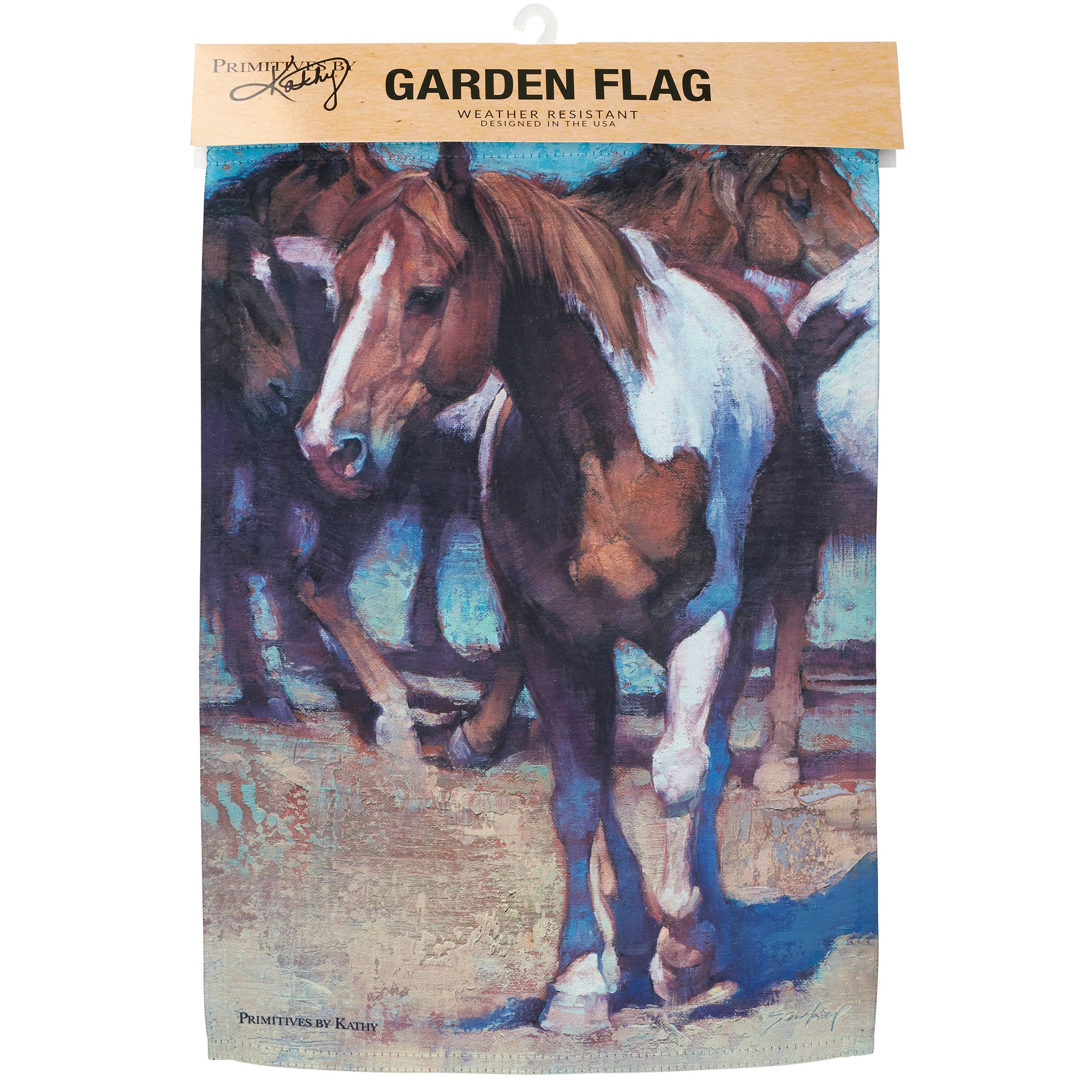 Painted Horse Garden Flag