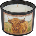 Highland Cow Candle