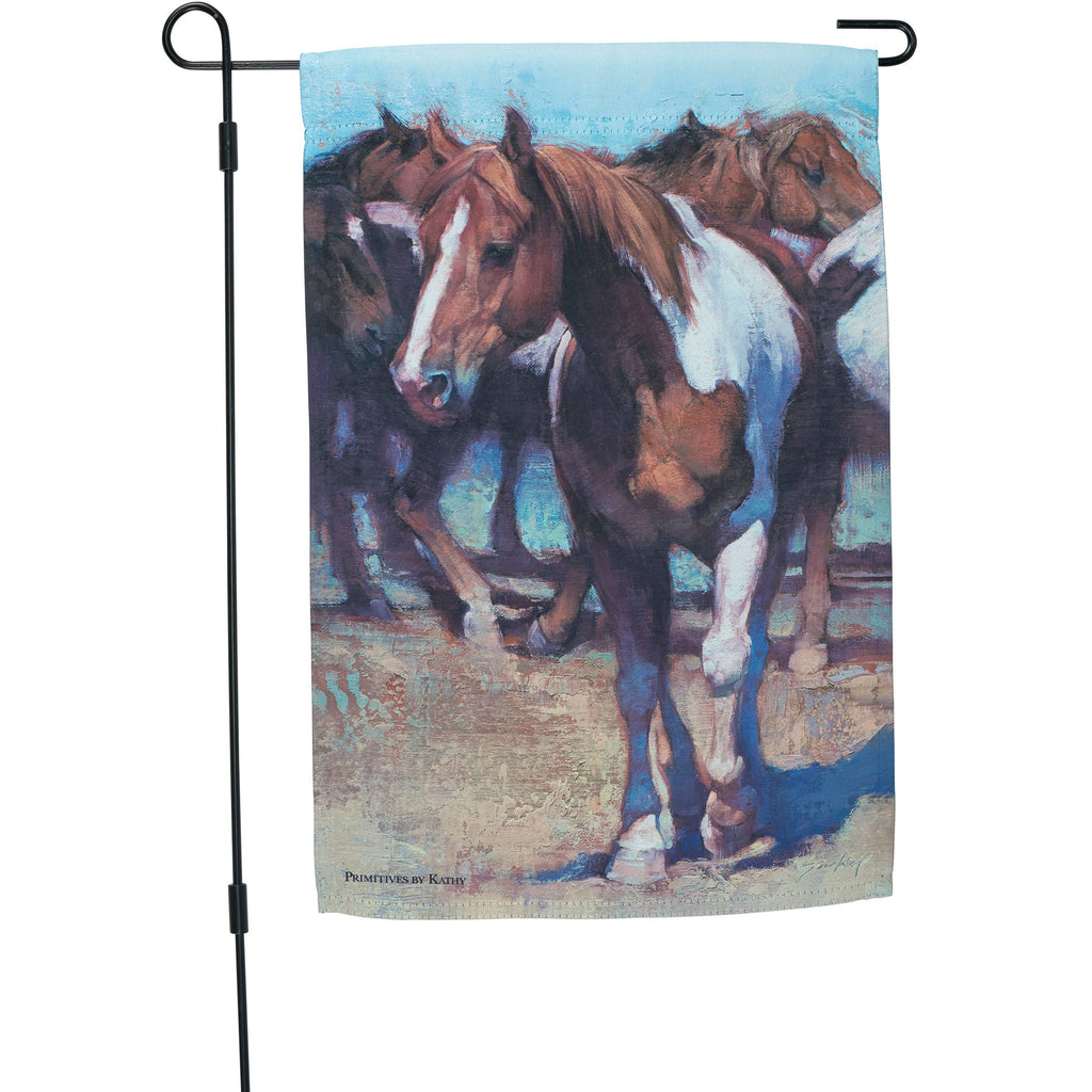 Painted Horse Garden Flag