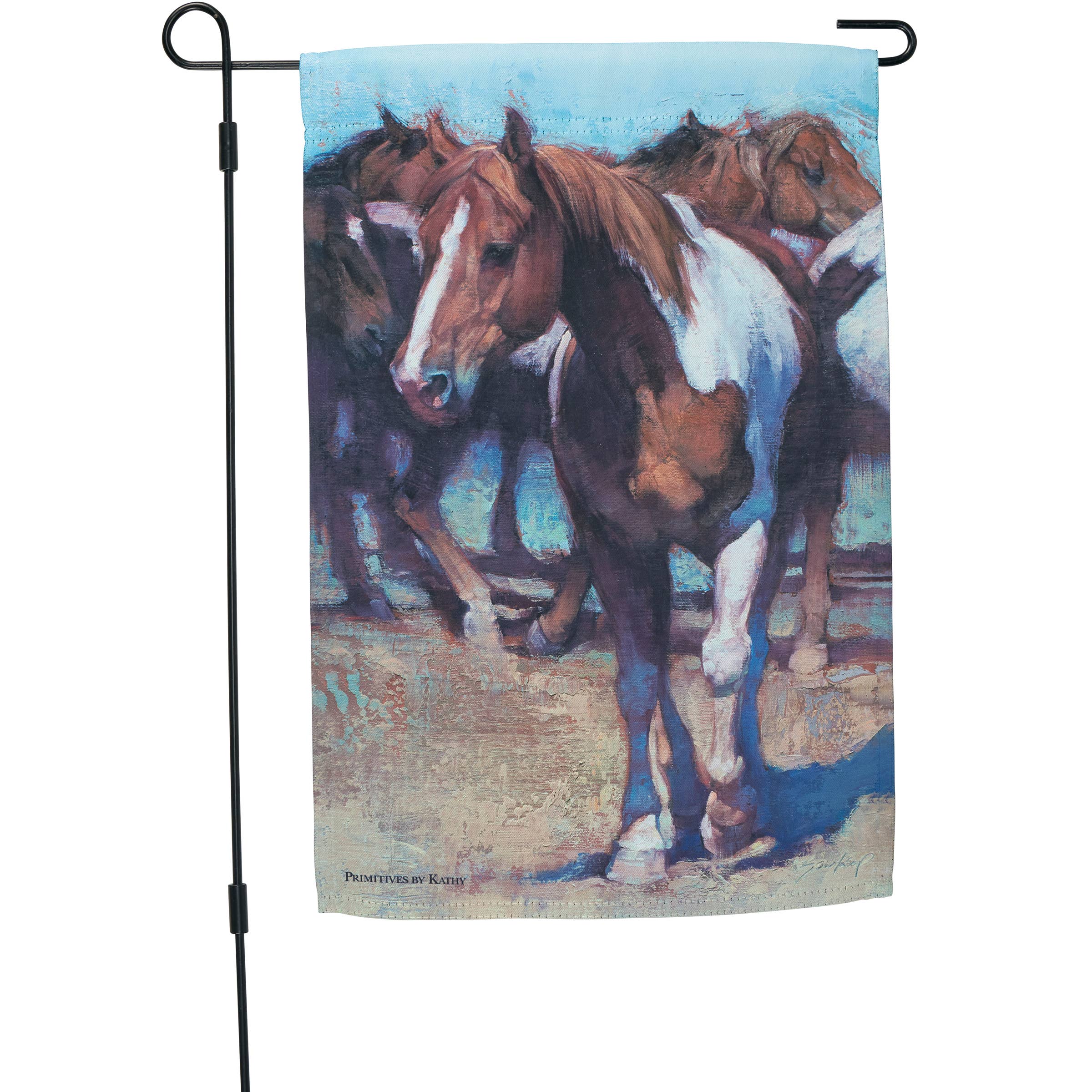Painted Horse Garden Flag