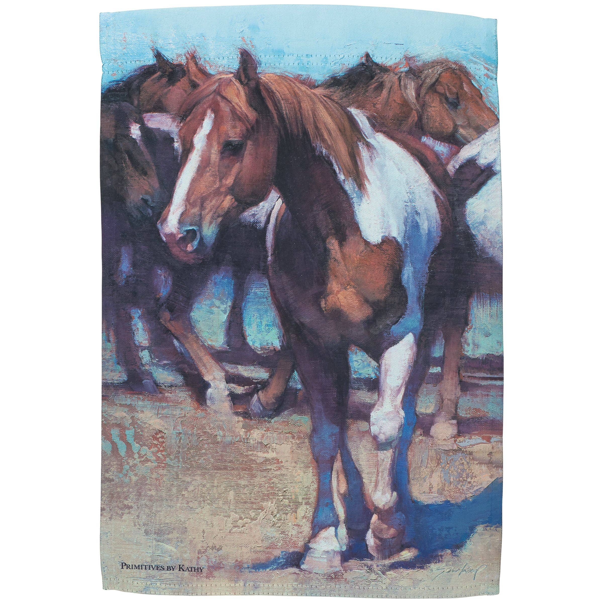 Painted Horse Garden Flag
